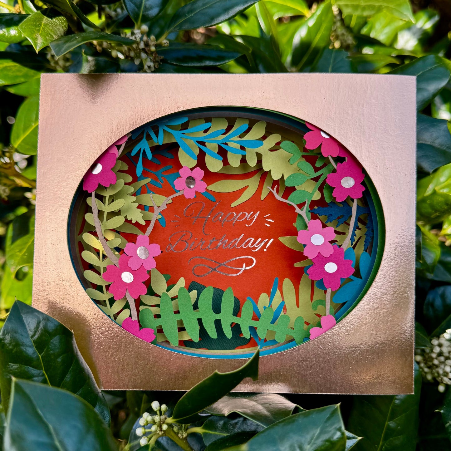 Botanical Birthday Card