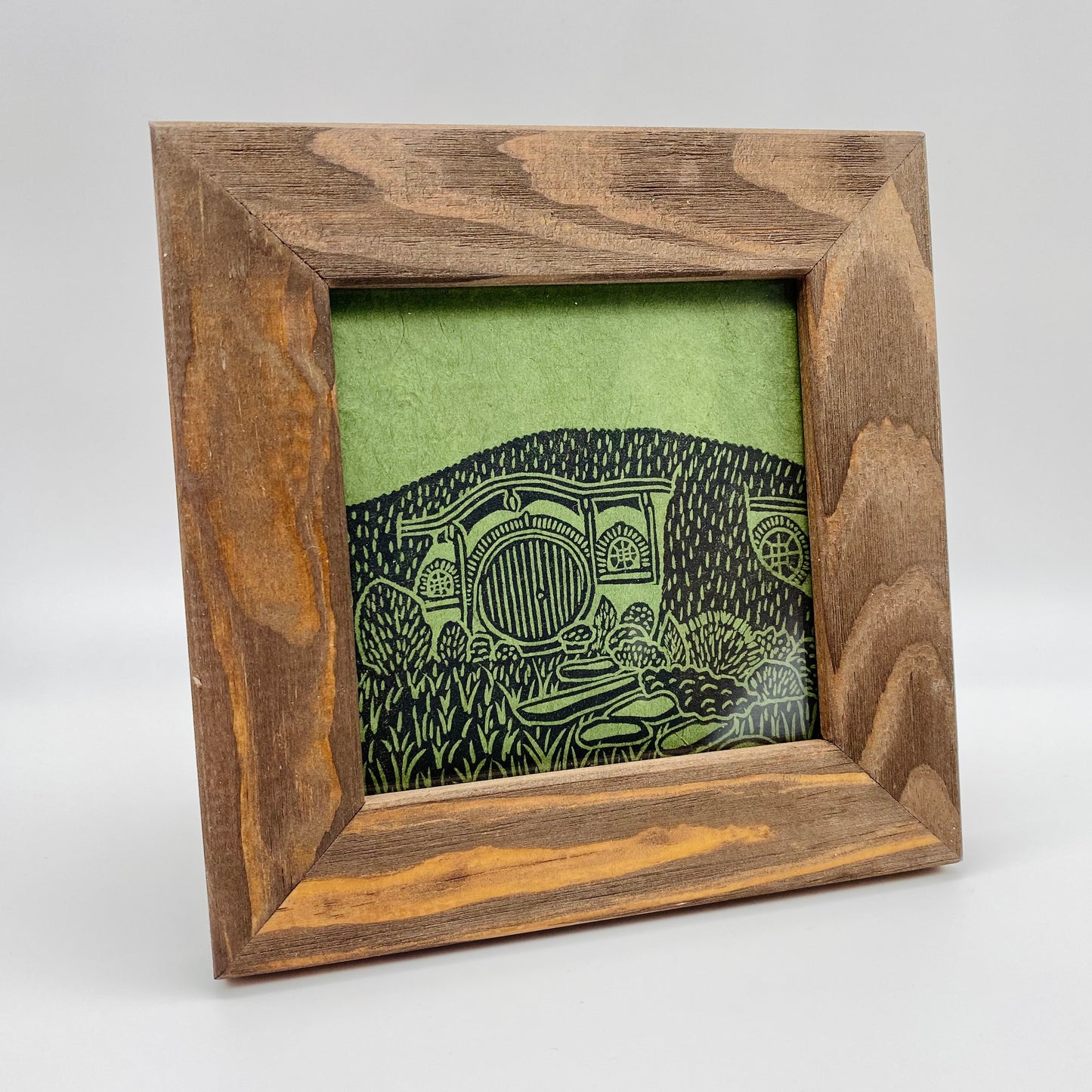 Hobbit Hole Framed Print