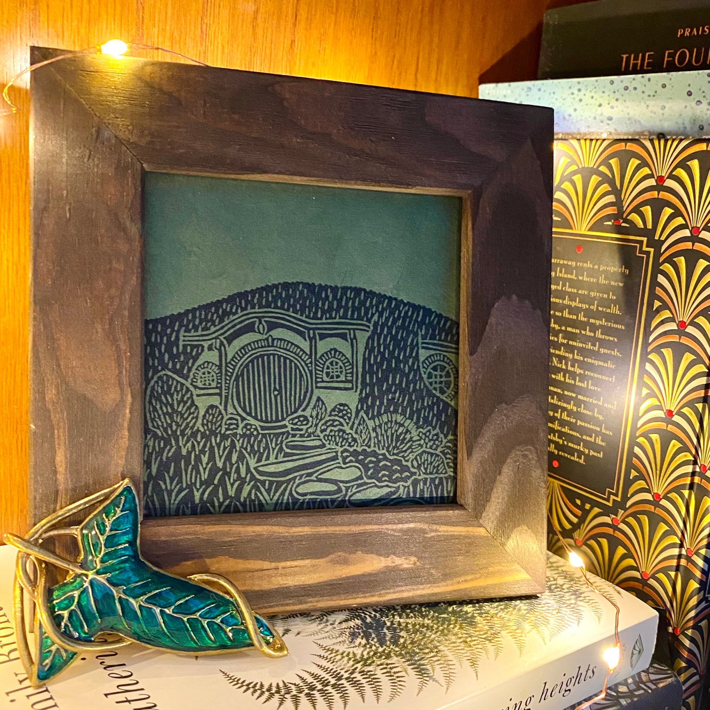 Hobbit Hole Framed Print