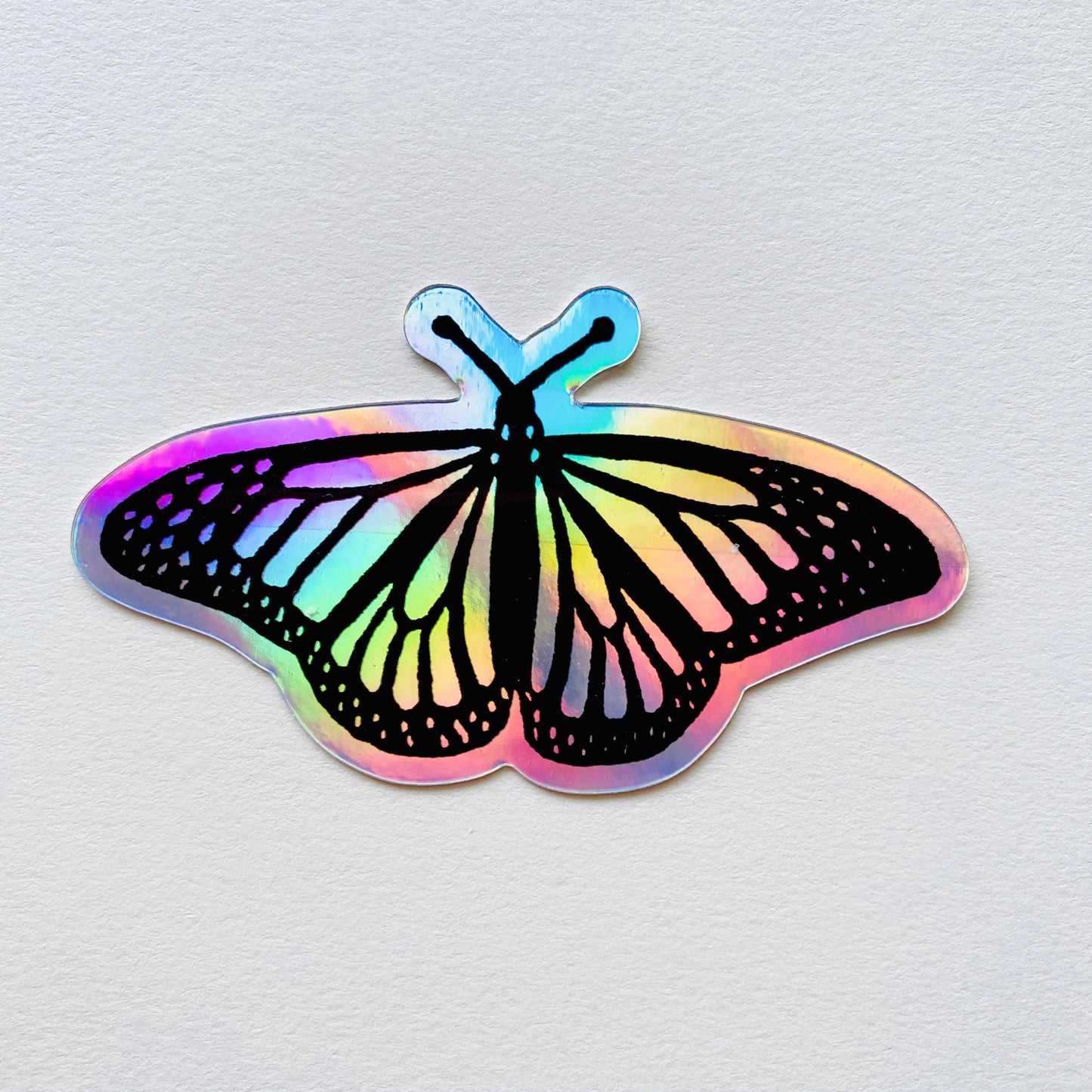 Holographic Butterfly Sticker