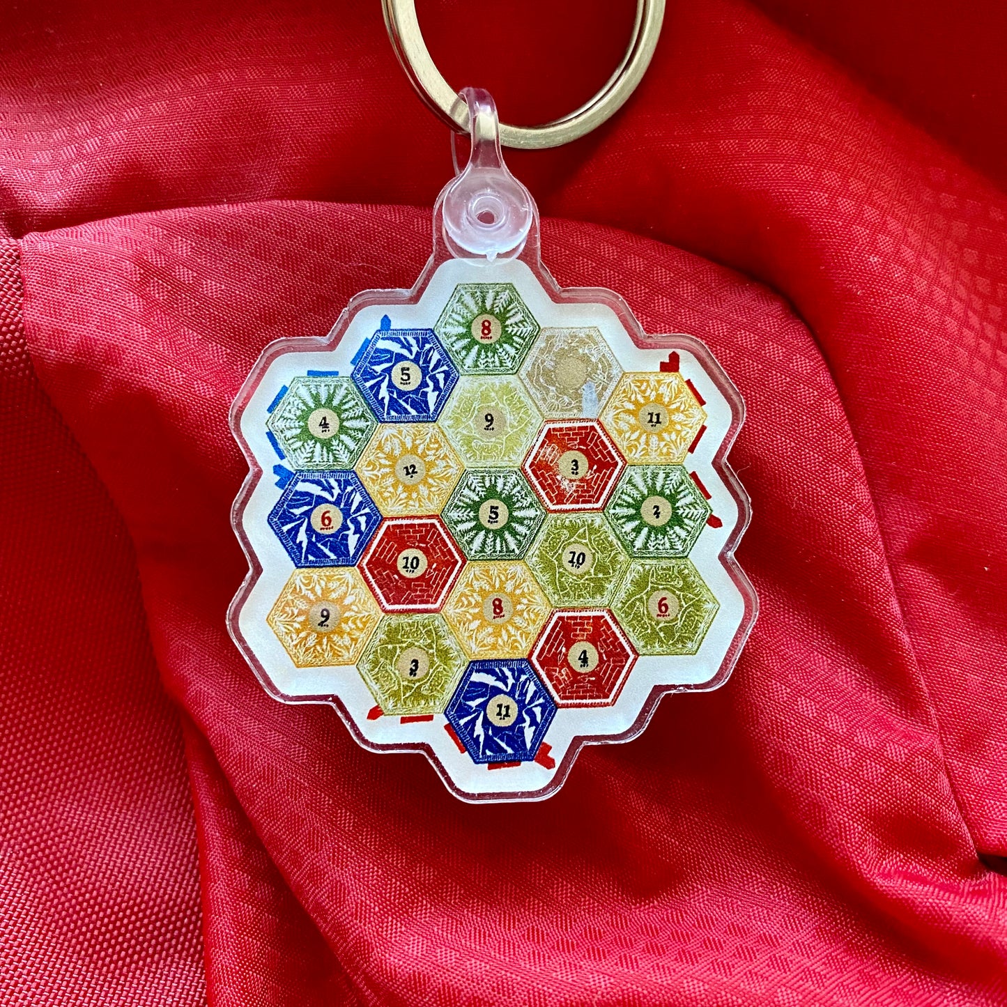 Wheat for Sheep Acrylic Keychain