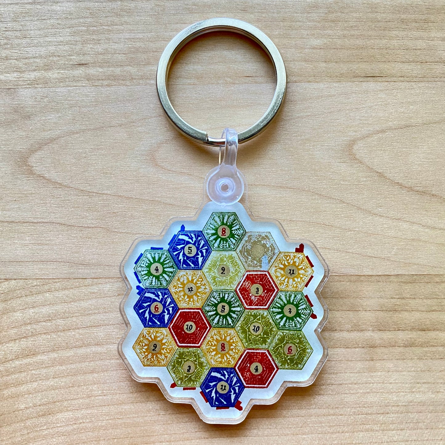 Wheat for Sheep Acrylic Keychain