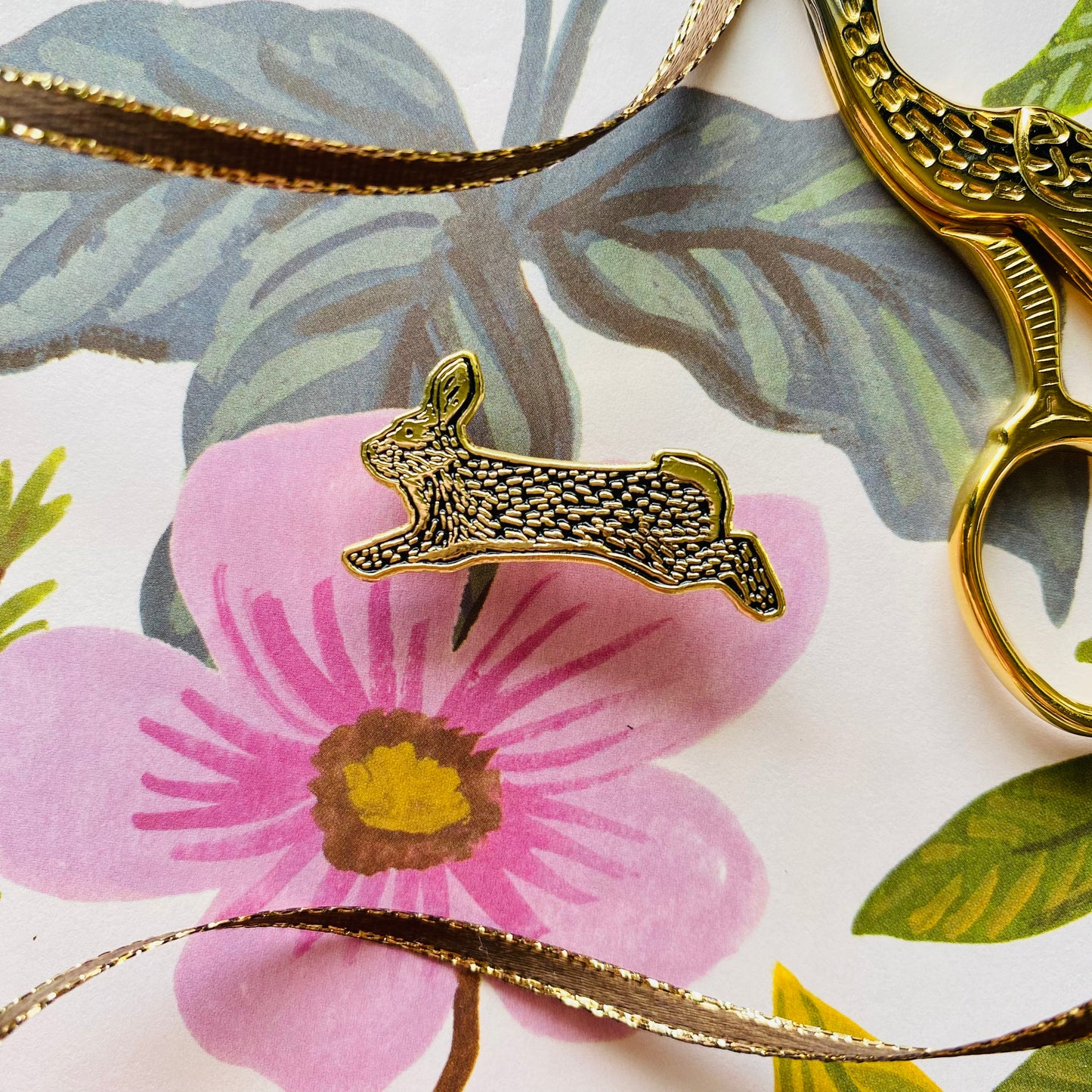Enamel Bunny Pin