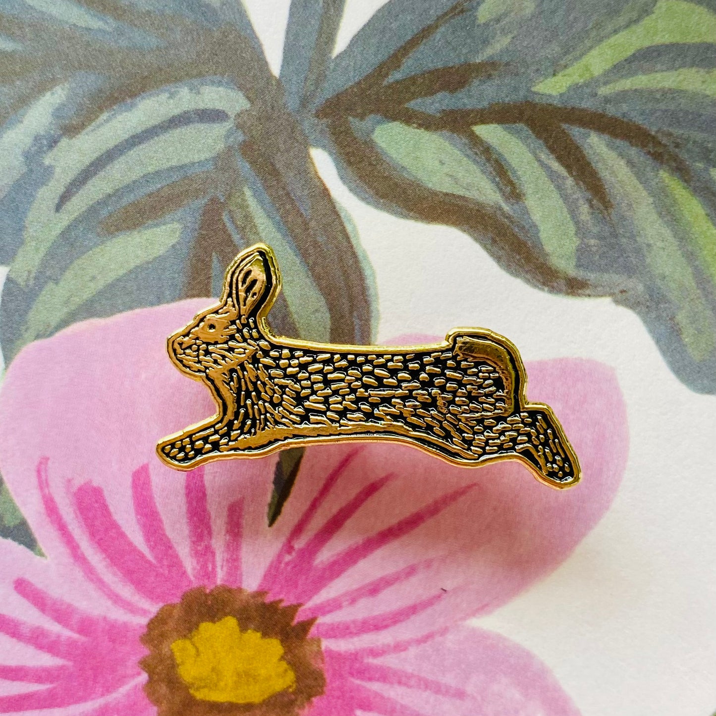 Enamel Bunny Pin