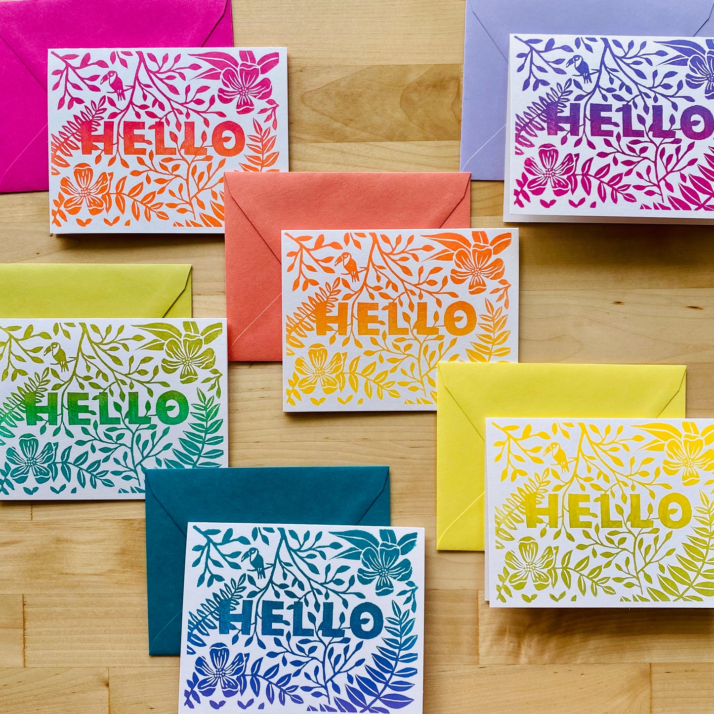Happy Hello Cards (Set of 6)