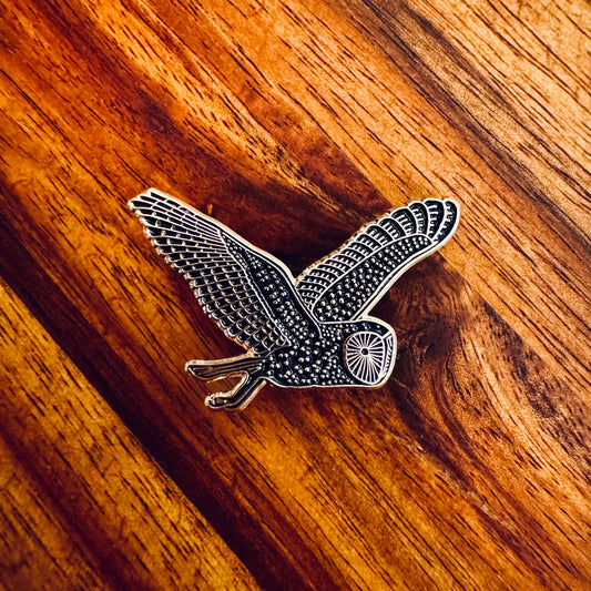 Enamel Owl Pin
