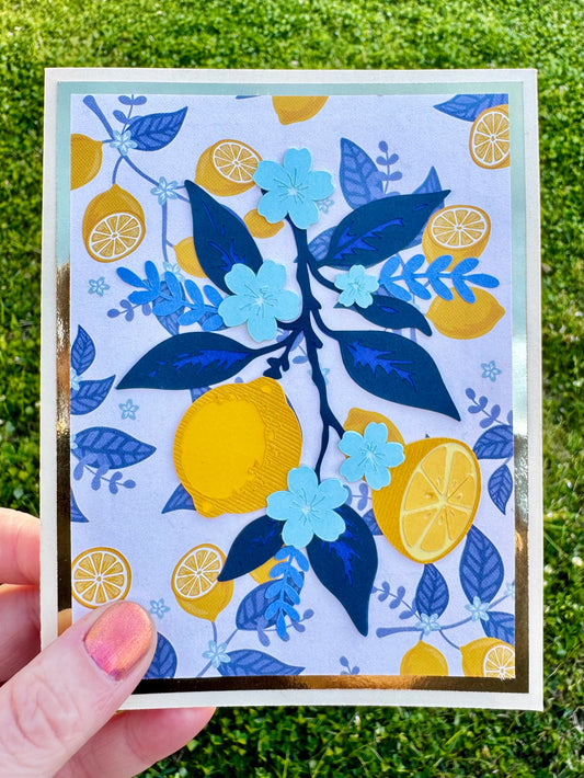Lemon Blossom Card