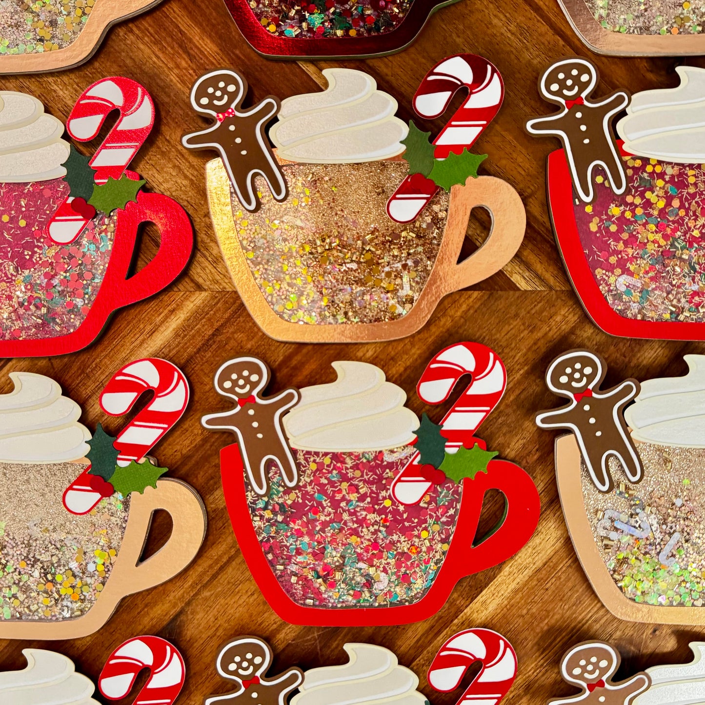 Holiday Mug Shaker Card