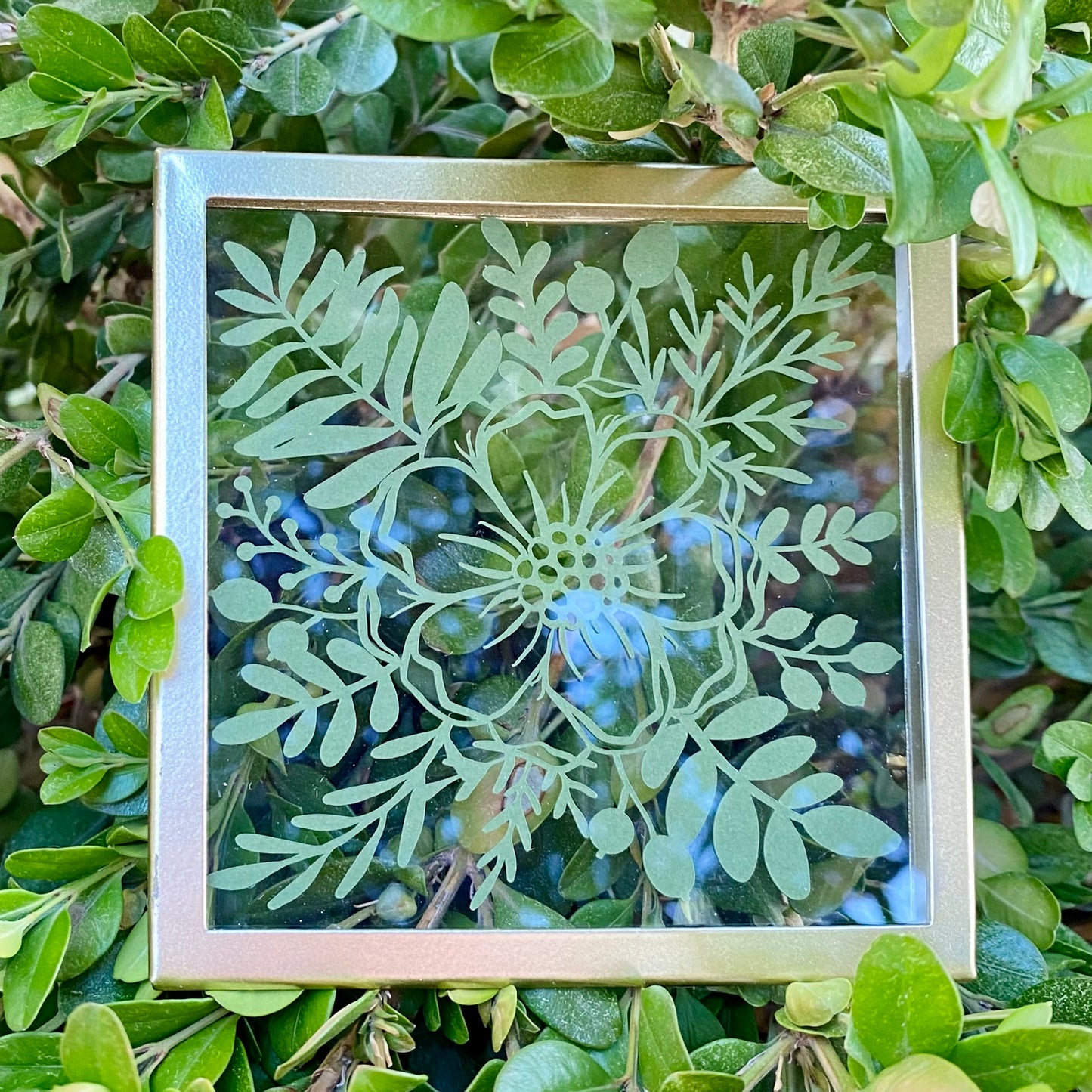 Framed Mini Flower Paper Cut