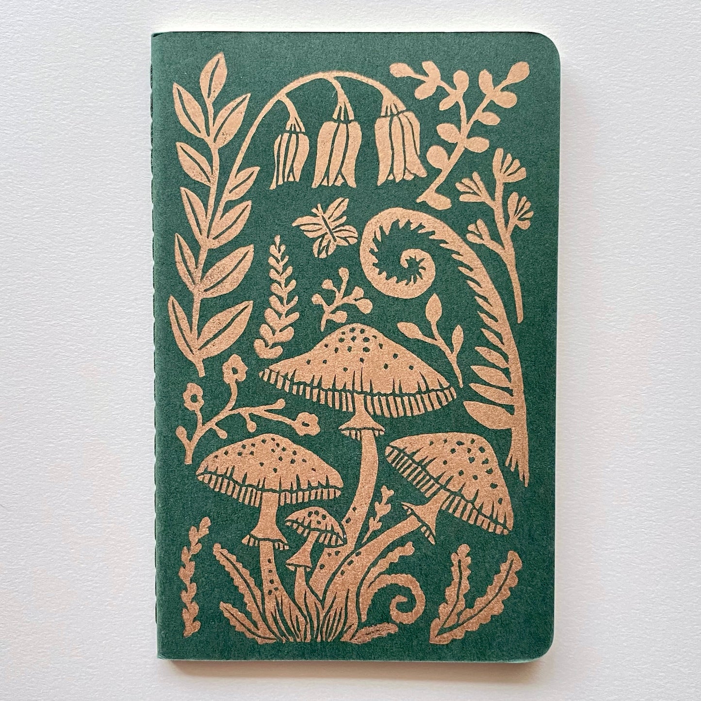 Block Printed Botanical Notebook
