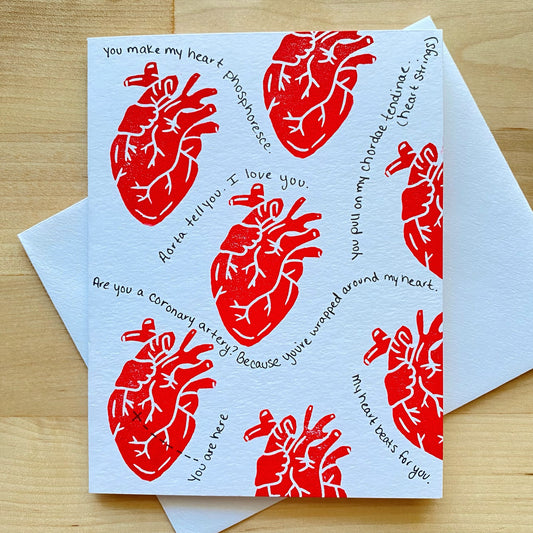 Anatomical Heart Card